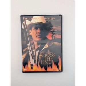 Platinum Disc Across the Line DVD Adult Standard Black Western Movie